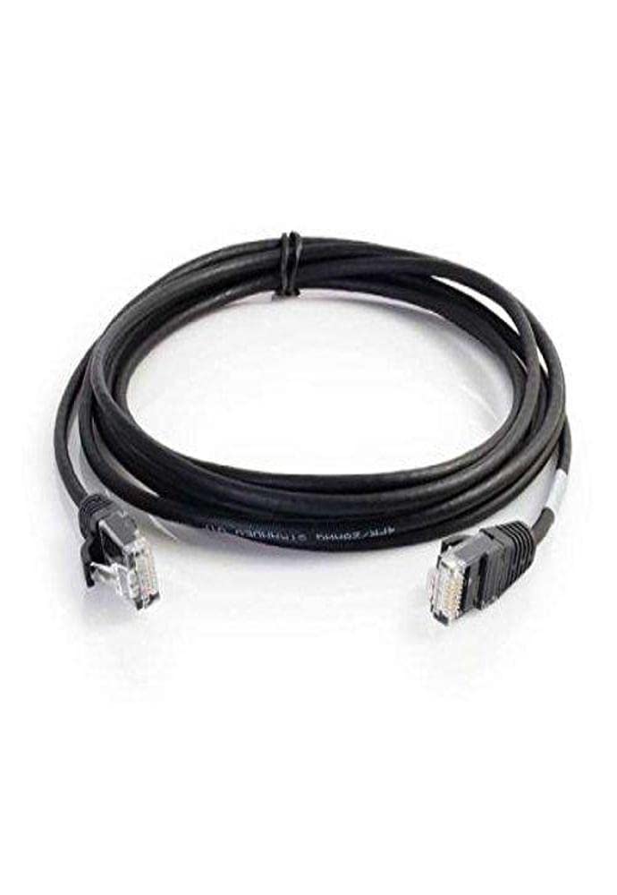 C2G Legrand Cat6 Slim Ethernet Cable, Snagless Unshielded Cat6a Patch Cable, Black Slim Network Patch Cable, 10 Foot Snagless UTP Ethernet Cable, 1 Count, C2G 01109 - Image 1